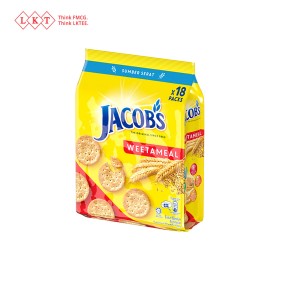 Crackers Manufacturer - Jacob's Weetameal Cracker Multipack 502.2G Dietary Fiber Halal