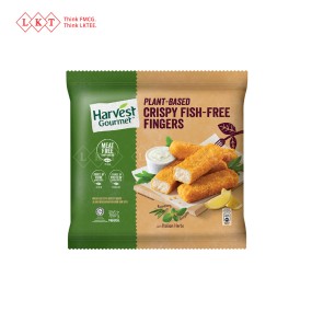 Plant Based Fingers Manufacturer - Harvest Gourmet Crispy Fish Free Fingers 300G Malaysia Export
