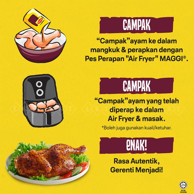 Seasoning Manufacturer - 2025 Trending Maggi Black Pepper Coating Mix 80G Nestle Halal Export