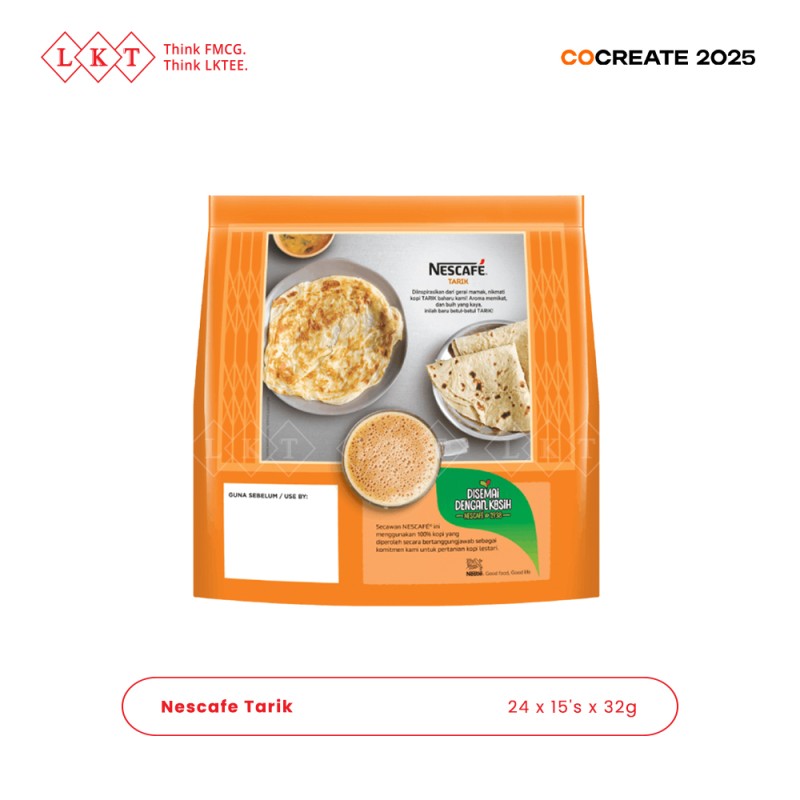 Instant Coffee Manufacturer - Nescafe Tarik Sachets 32G 15'S Nestle Halal Malaysia Beverage