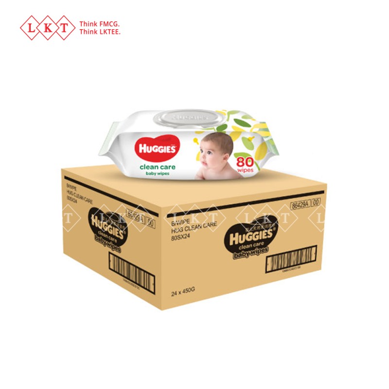 Baby Wipes Manufacturer - Huggies Clean Care 80S Baby Wet Wipes Malaysia Direct Factory