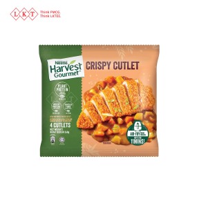 Plant Based Cutlets Manufacturer - Harvest Gourmet 260G Crispy Cutlet Malaysia Wholesale Export