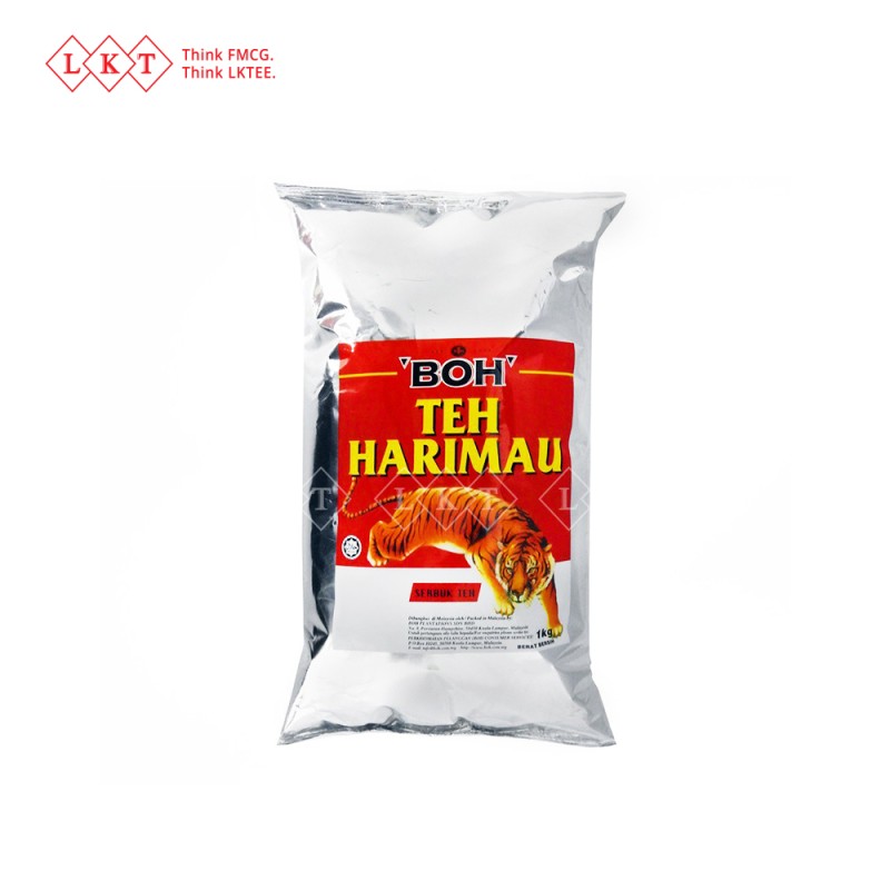 Tea Manufacturer - High Quality Malaysian Black Tea BOH Tea Dust Green Tiger 1KG