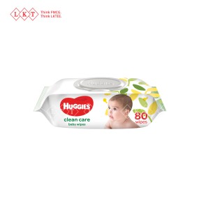 Baby Wipes Manufacturer - Huggies Clean Care 80S Baby Wet Wipes Malaysia Direct Factory