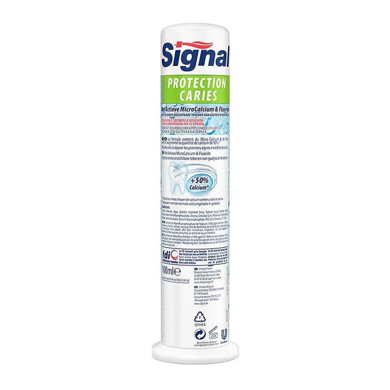 Toothpaste Manufacturer - SIGNAL PROTECTION CARIES TOOTHPASTE 100ML