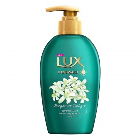 Hand Soap Manufacturer - LUX HANDWASH BERGAMOT DELIGHT 190ML