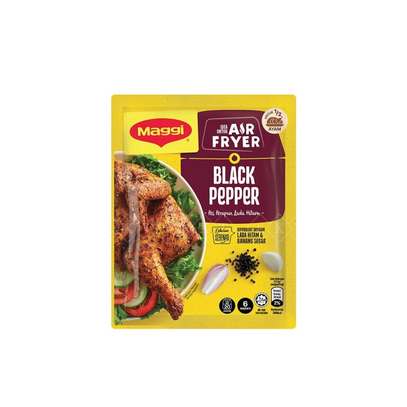 Seasoning Manufacturer - 2025 Trending Maggi Black Pepper Coating Mix 80G Nestle Halal Export