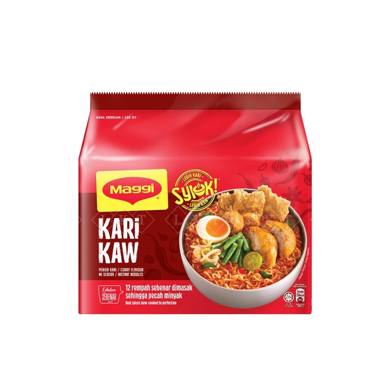 Instant Noodles Manufacturer - Nestle Maggi Syiok KariKaw 83G Spicy Malaysian Flavor