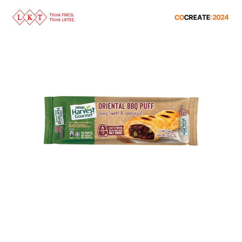 Plant Based Snacks Manufacturer - Harvest Gourmet Creamy Curry Puffs 300G Malaysia Wholesale