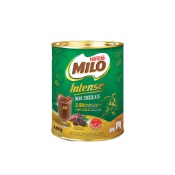 Drink Powder Manufacturer - Milo Intense Dark Hot Chocolate Malt Powder 400G Nestle Halal