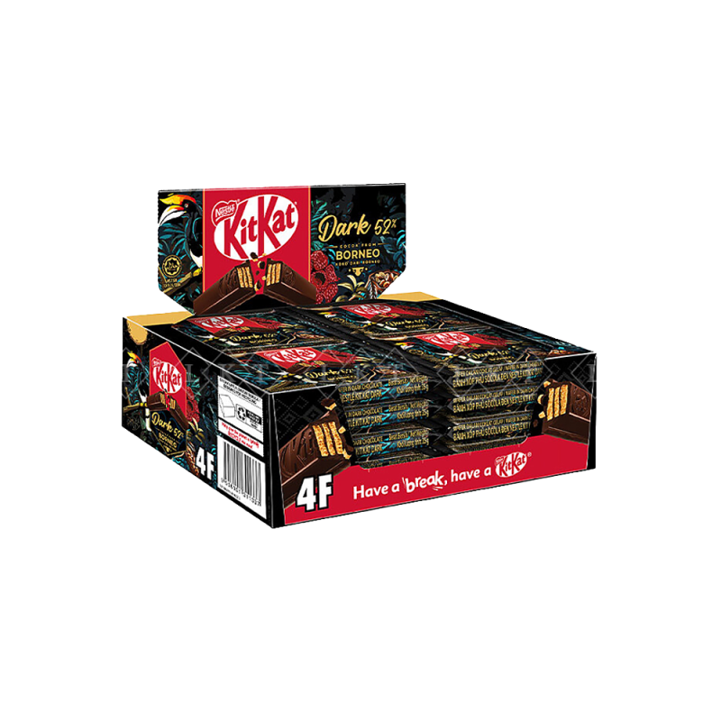Chocolate Manufacturer - Kit Kat Dark Borneo 4F 35G Malaysia Direct Factory Wholesale Export
