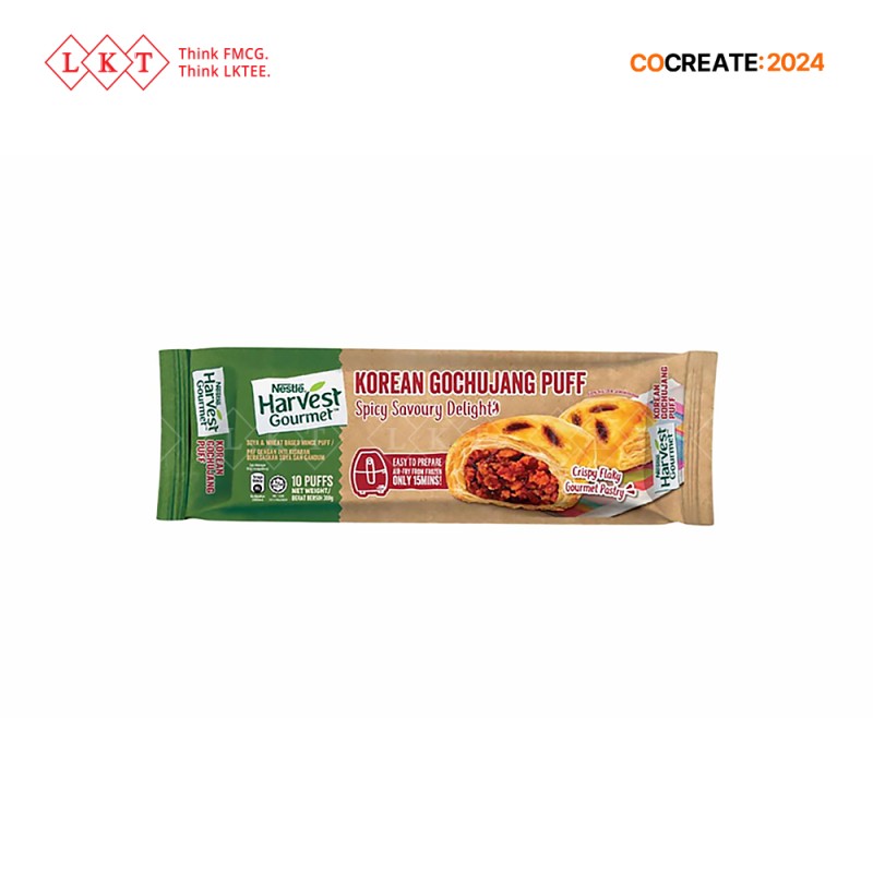Plant Based Snacks Manufacturer - Harvest Gourmet Creamy Curry Puffs 300G Malaysia Wholesale
