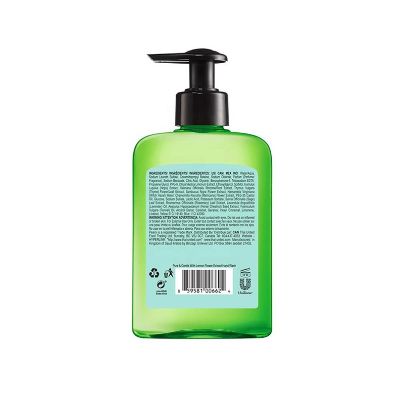 Hand Soap Manufacturer - PEARS HAND WASH PURE & GENTLE 250ML