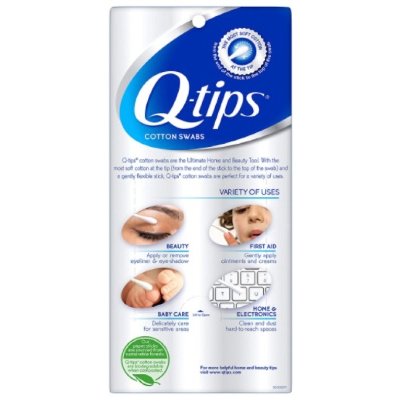 Cotton Swabs Manufacturer - Wholesale Direct Factory Q-TIPS FLEXIBLE SWABS 144X170PC