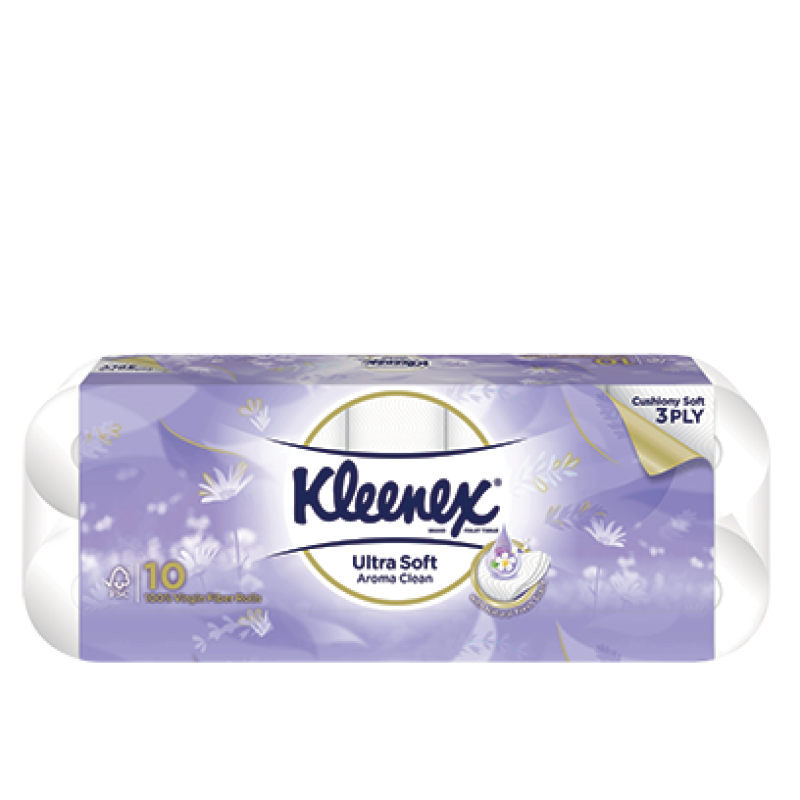 Toilet Tissue Manufacturer - Wholesale Export Kleenex Ultra Soft Floral Scent Fresh 3ply