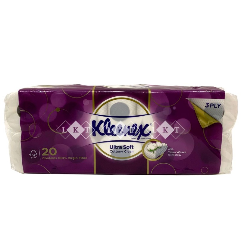 Toilet Tissue Manufacturer - Wholesale Export Kleenex Ultra Soft Cottony Clean 3 Ply