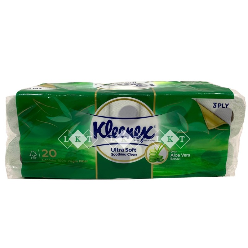 Toilet Tissue Manufacturer - Wholesale Export Kleenex Ultra Soft With Aloe Vera 3 Ply