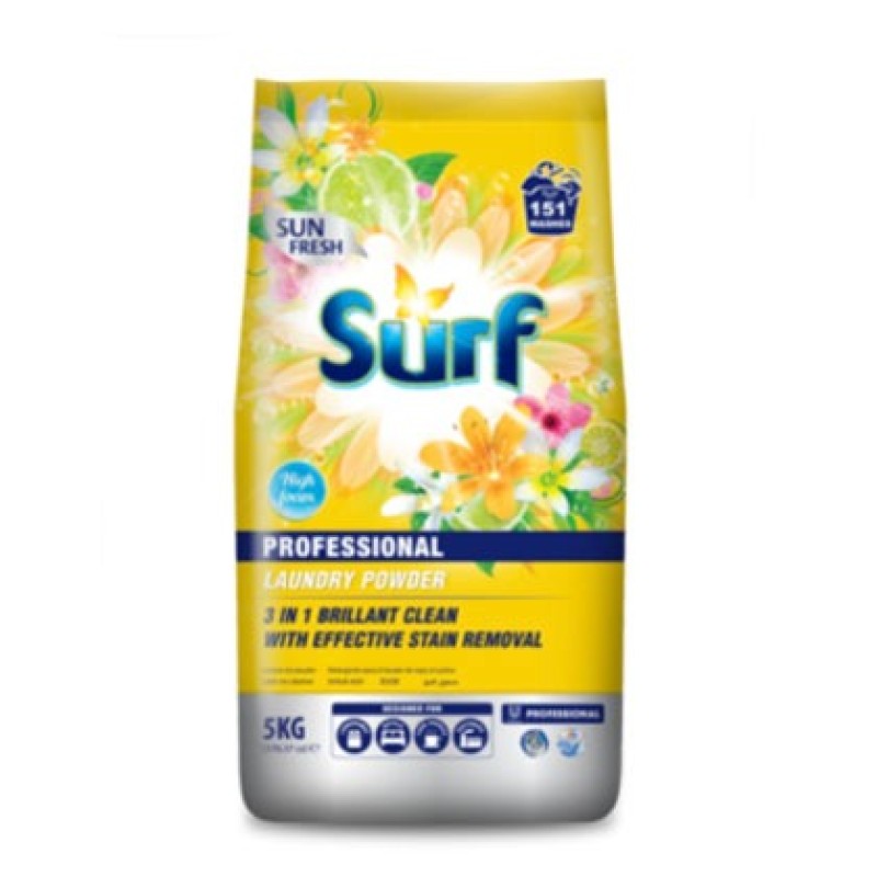Laundry Detergent Manufacturer - Wholesale Surf Pro Sun Fresh 5KG