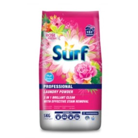 Laundry Detergent Manufacturer - Wholesale Surf Pro Rose Fresh 5KG