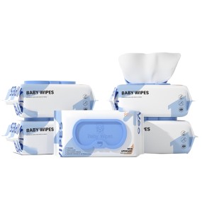 Baby Wipes Supplier - 80 Pieces Stock 50Gsm 30% Viscose Sensitive Skin
