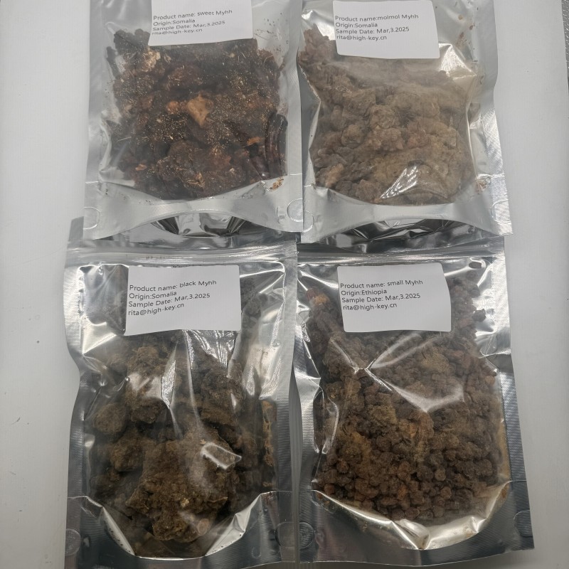 8003 Mo Yao High Quality Myrrh Gum-Resin Natural Commiphora Myrrha Resin for Cosmetics and Incense