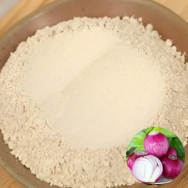 D025P Bulk Wholesale Ground Onion Powder Dried White/Red Dehydrated Onion AD Drying Process