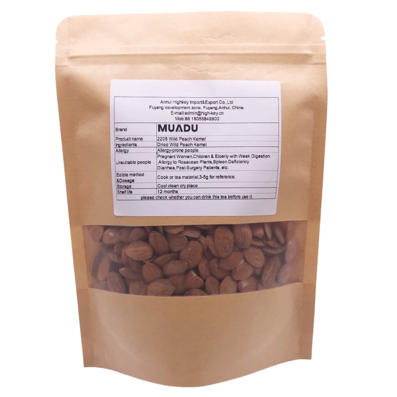 2208 Shan Tao Ren High Quality Peach Semen Shelled Dried Peach Kernel for Sale
