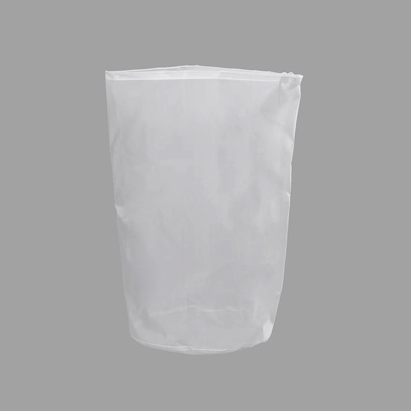 Nylon Mesh Strainer Bag 100 200 Mesh Food Grade Filter Cylinder with Drawstring Polyamide Coffee Brew Filter Bag