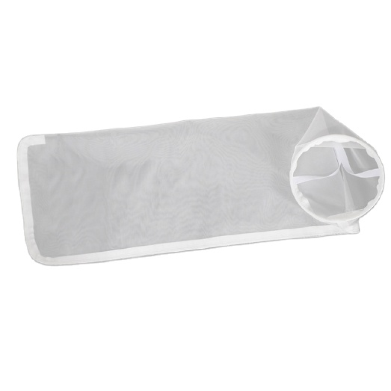 Stainless Steel Ring Nylon Mesh Filter Bag 80 100 200 300 400 500 Mesh Bag for Liquid Filtration