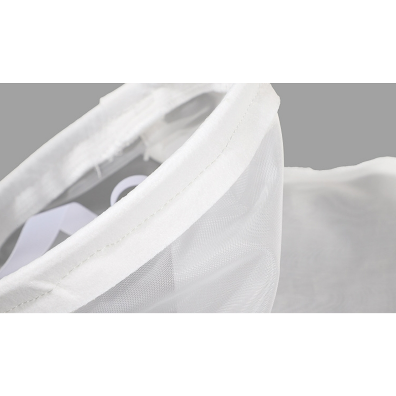 Stainless Steel Ring Nylon Mesh Filter Bag 80 100 200 300 400 500 Mesh Bag for Liquid Filtration