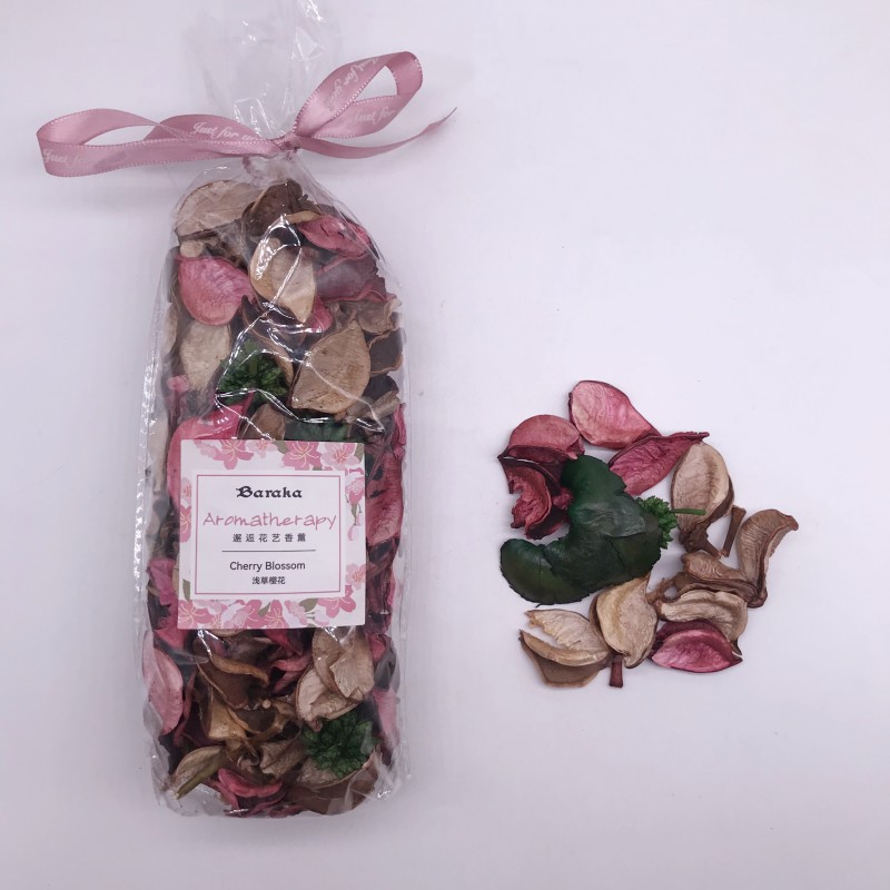 I025 Jasmine Orange Fresh Scent Petal Sachet Potpourri Home Fragrance Sachet of Petal Dried Flower Scented