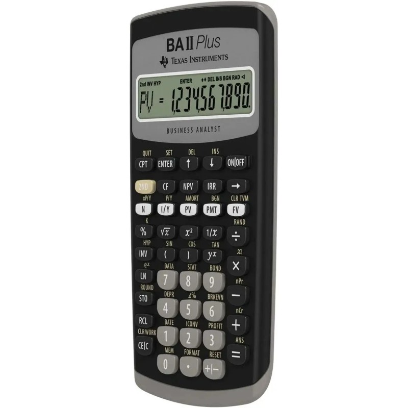 Financial Calculator Manufacturer - Highest Selling Texas Instruments BA II Plus Financial 10 Digit