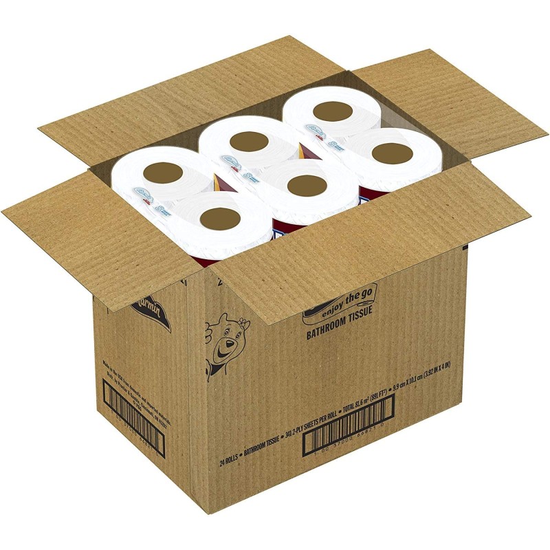 Toilet Paper Manufacturer - Charmin Ultra Strong 18 Family Mega Rolls 90 Regular Rolls Stock