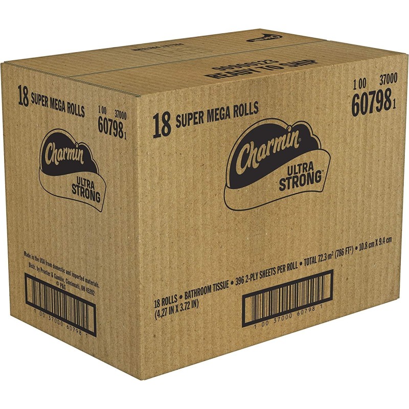 Toilet Paper Manufacturer - Charmin Ultra Soft 24 Family Mega Rolls 123 Rolls Bulk Supply
