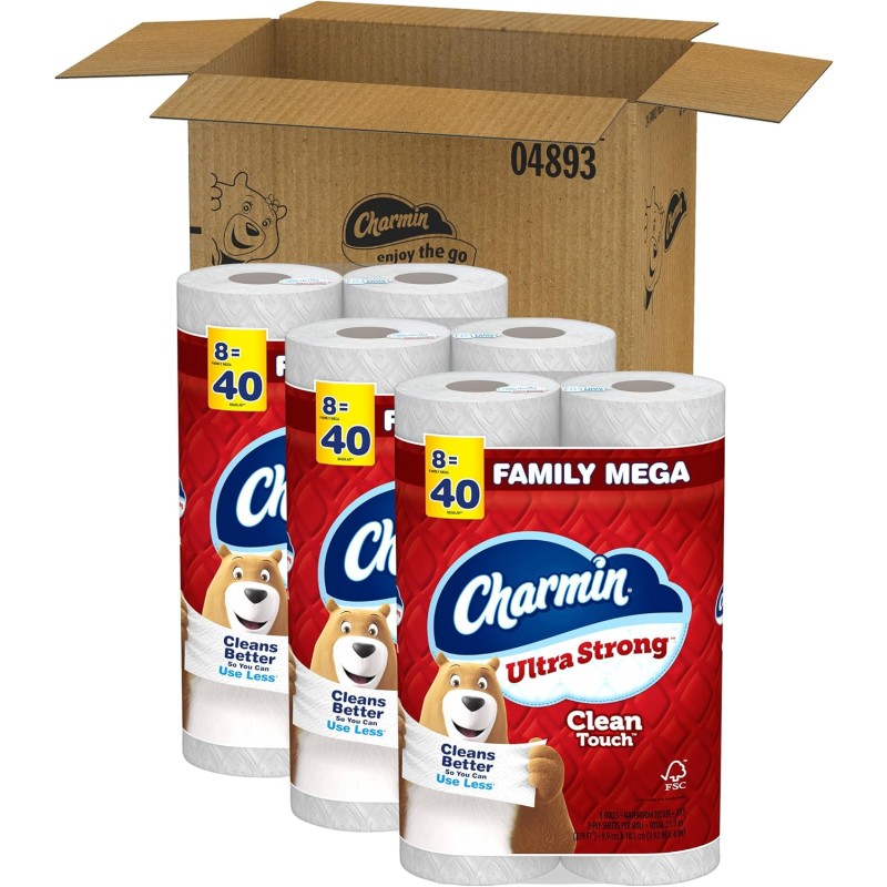 Toilet Paper Manufacturer - High Quality Charmin Ultra-Strong 24 Family Mega Rolls 120 Regular