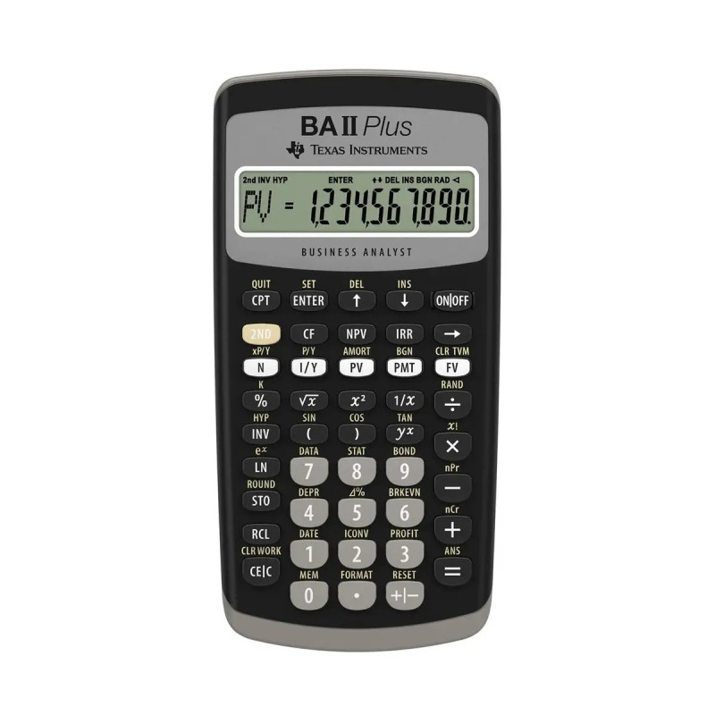 Financial Calculator Manufacturer - Highest Selling Texas Instruments BA II Plus Financial 10 Digit