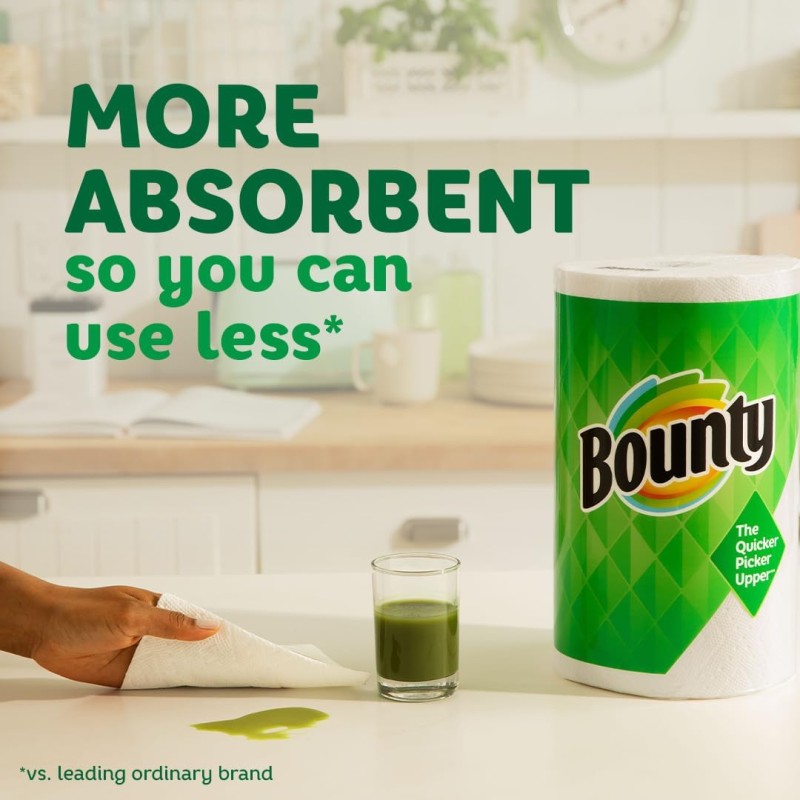 Paper Towels Manufacturer - Highly Effective Bounty Full Sheet White 2 Triple Rolls 6 Regular