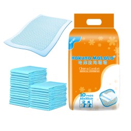 Underpads Manufacturer - Dry Surface Non Woven Fabric Jacquard Incontinence Pads Adults