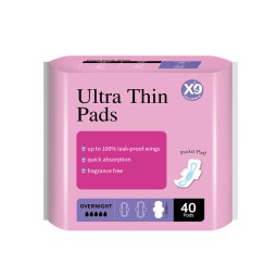 Sanitary Pads Manufacturer - X9 330mm Mini Pack Ultra Thin Leak Guard Cotton Ladies