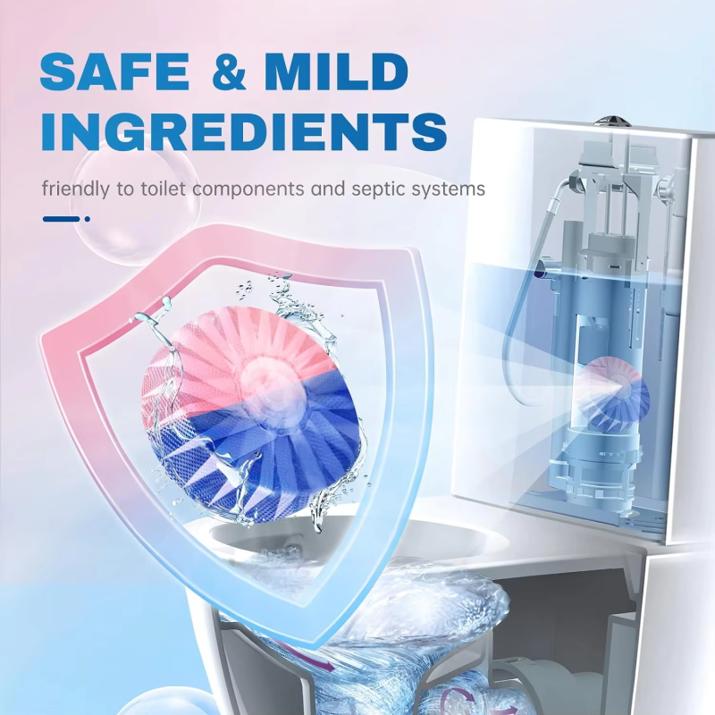 Toilet Cleaner Set Manufacturer - 3 Pcs Automatic Bowl Cleaner