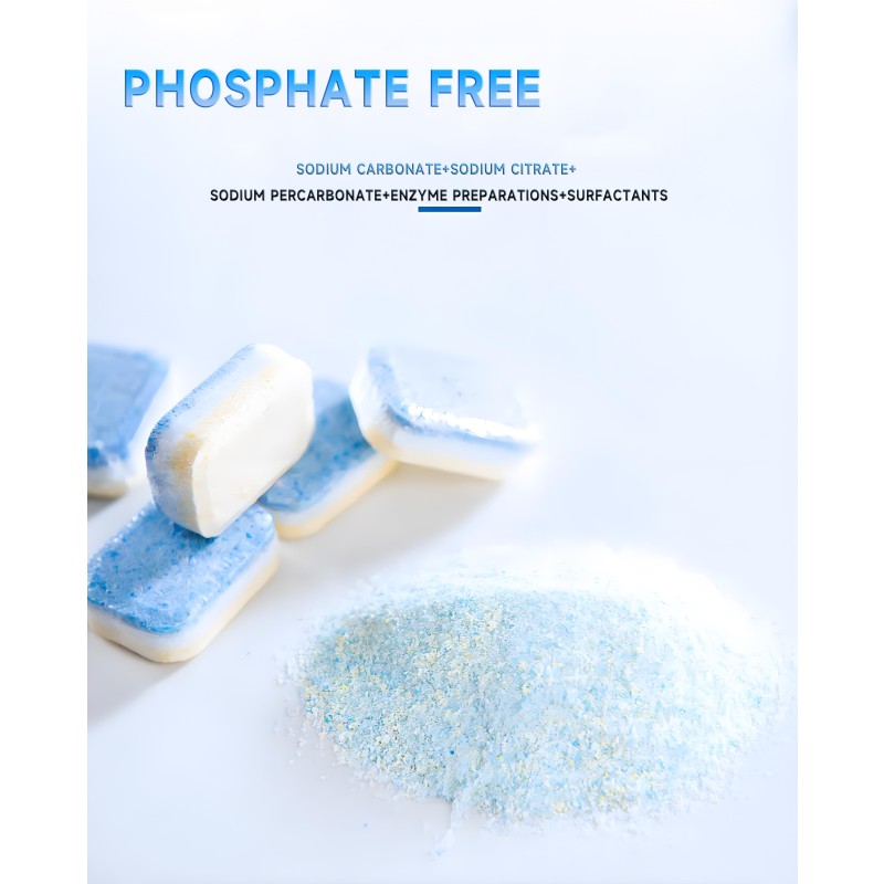 Dishwasher Tablets Factory - 2-in-1 Oil Stain Removal Tablets