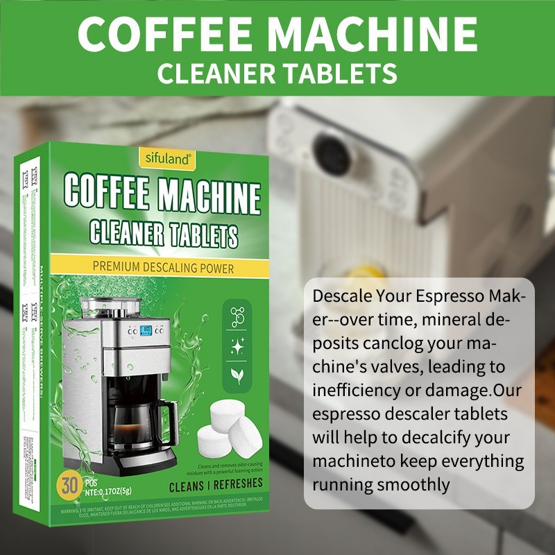 Coffee Machine Cleaner Manufacturer - Eco-Friendly Descaling Tablet