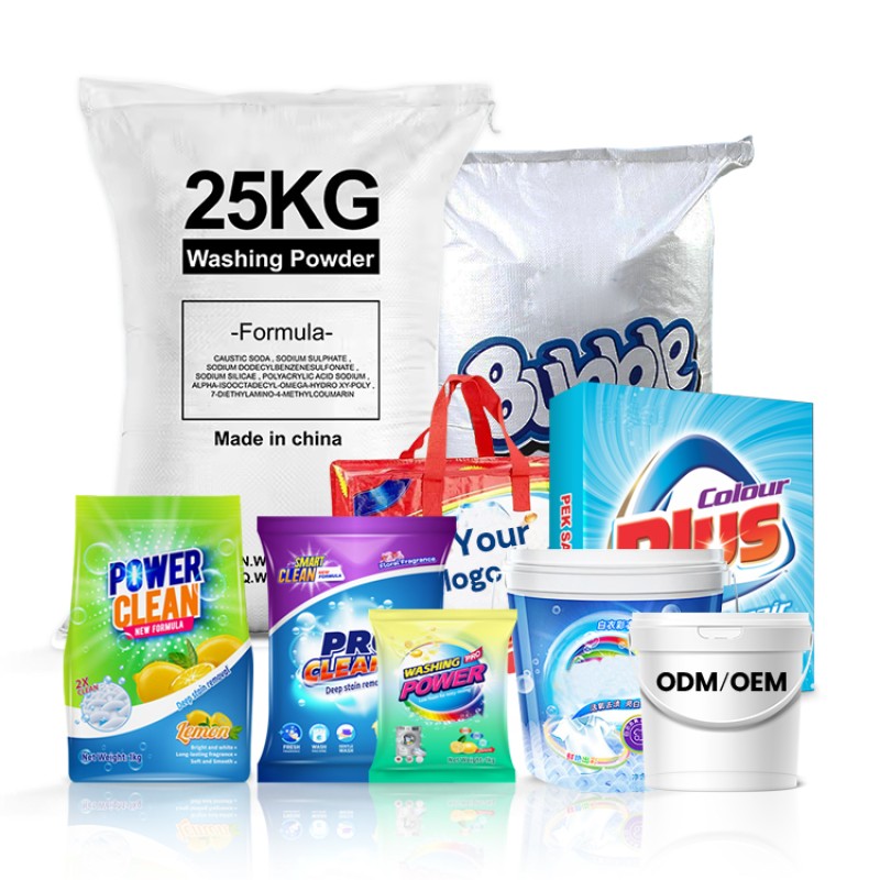 Laundry Soap Powder Factory - Phosphate-free Enzyme Cleaning Powder