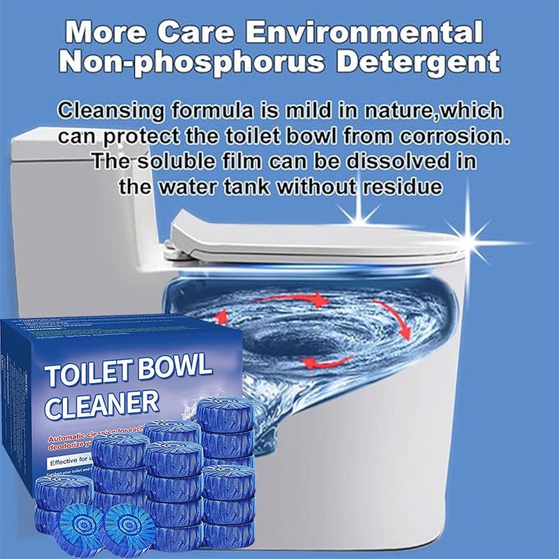 Toilet Cleaner Manufacturer - Blue Liquid Automatic Cleaner
