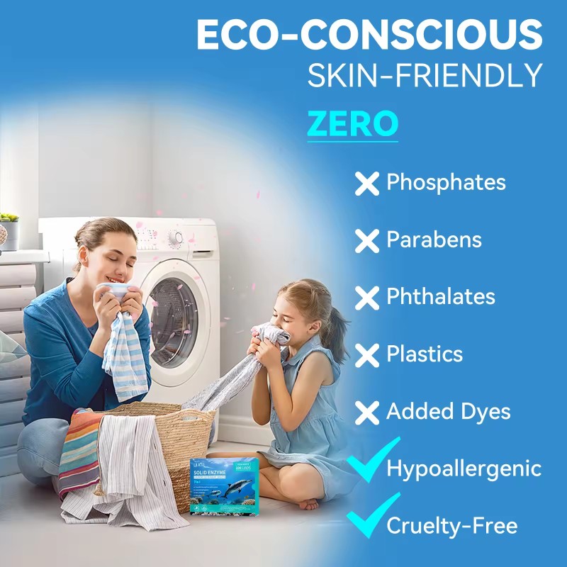 Laundry Tablets Manufacturer - Hypoallergenic Ocean Scent Tablet