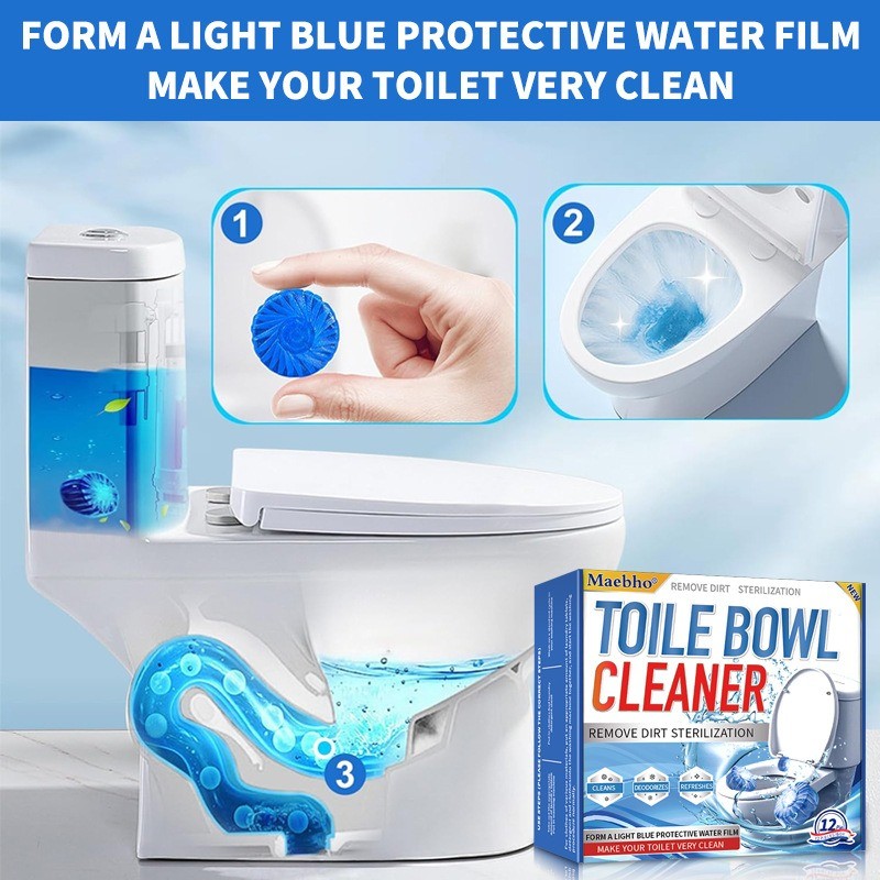 Toilet Cleaner Supplier - 24 Tablets Automatic Bowl Cleaner