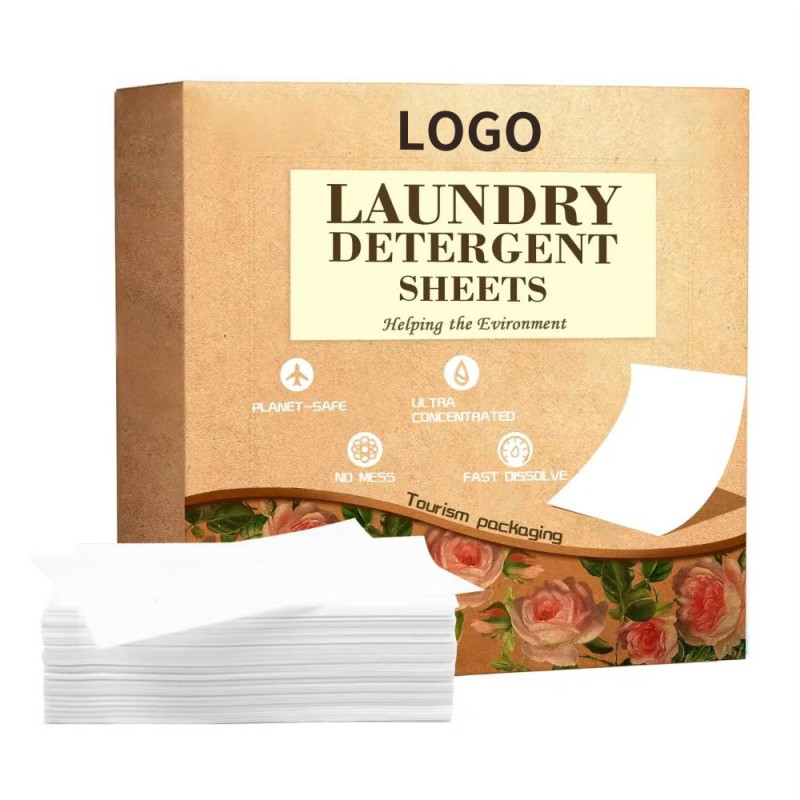 Solid Laundry Sheets Factory - 50-80% Active Apparel Detergent