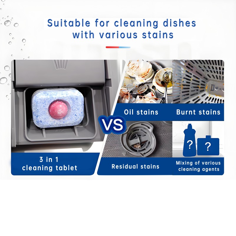 Dishwashing Blocks Manufacturer - Solid Tableware Cleaner Tablet