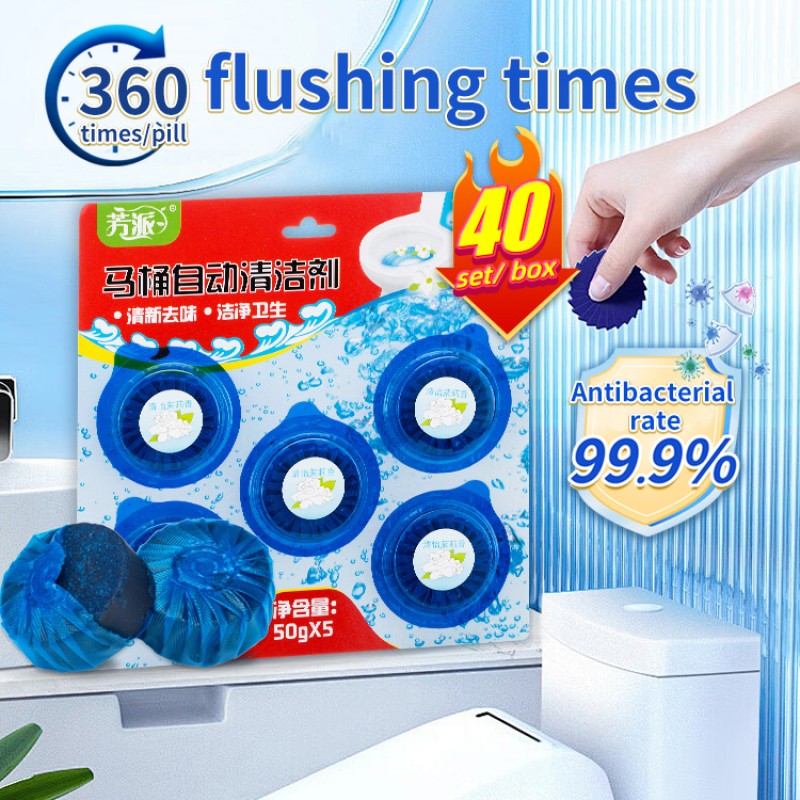Toilet Cleaner Supplier - Blue Bubble Bowl Cleaning Tablet