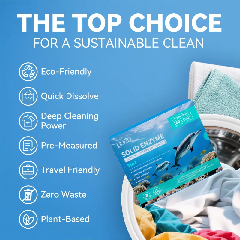 Laundry Tablets Manufacturer - Hypoallergenic Ocean Scent Tablet